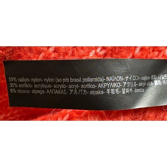 Zara Knit Oversized Relaxed Fit Round Neck Long Sleeve Pullover Sweater Sz L - Picture 10 of 11